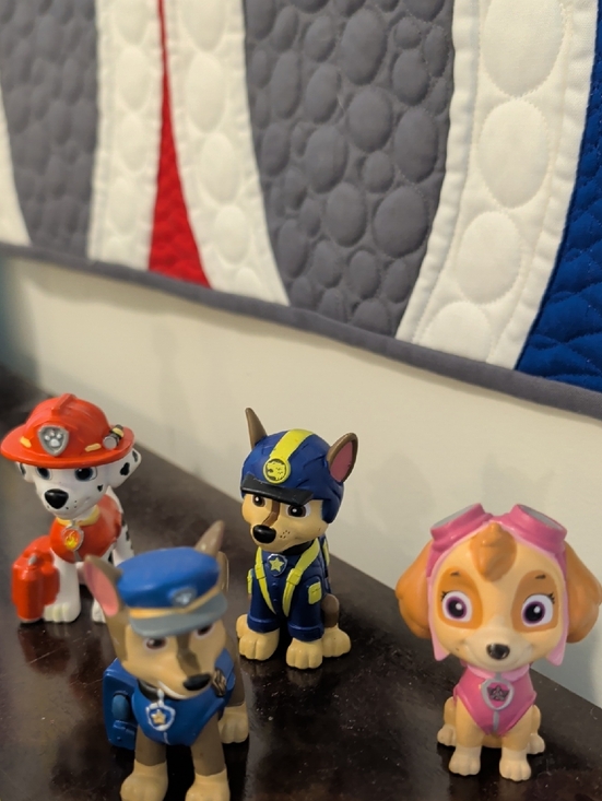 Paw Patrol Other - 4 Paw Patrol Toniebox Figures - Two Chase, Skye And Marshall